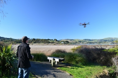 Michael with drone